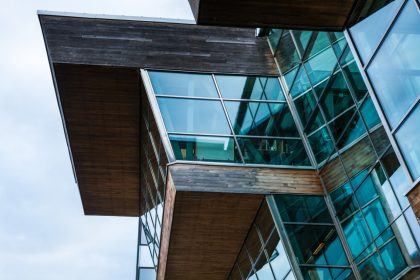 Budova ústředí pošty ve Švédsku